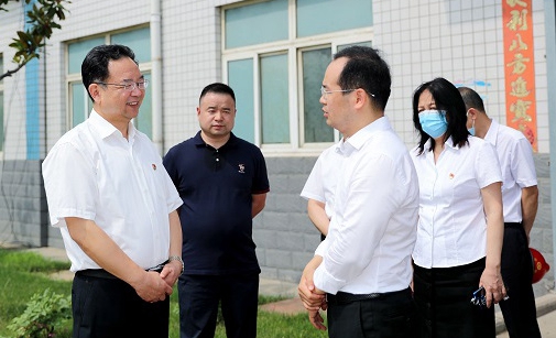 鄭州市委常委、市紀委書記杜新軍一行蒞臨調研