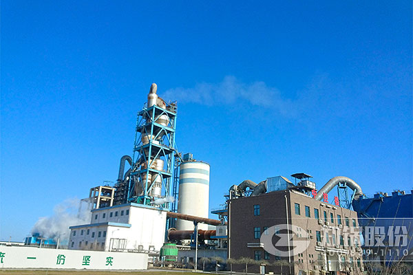 河北飛龍水泥窯低溫余熱發電鍋爐項目